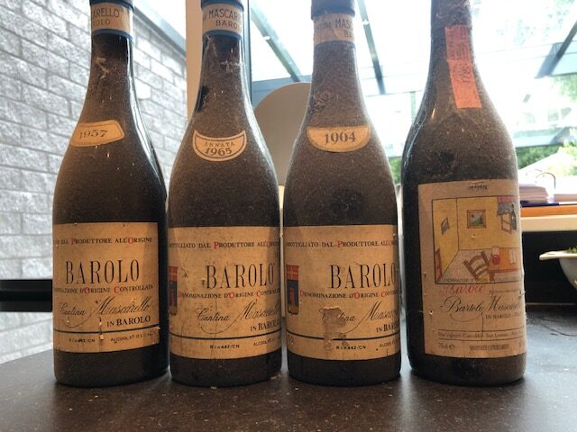 MASCARELLO BAROLO 1957-1964-1965-1990